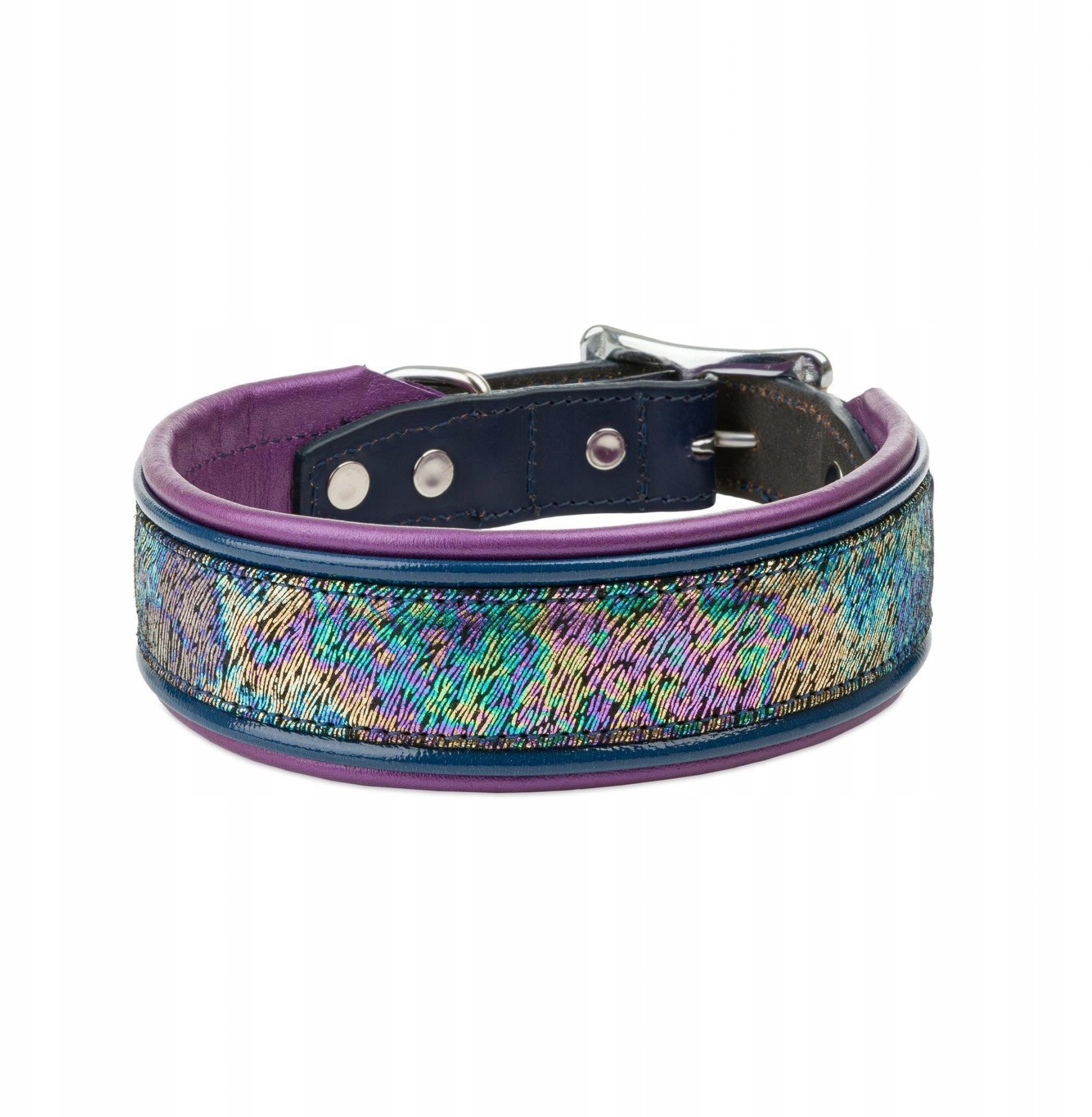 Obro�a sk�rzana, 37-44 cm/34 mm, fioletowy