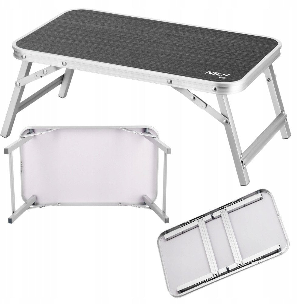 NC3403 STÓŁ TURYSTYCZNY SKŁADANY NISKI 50x30x20 CM SZARY NILS CAMP