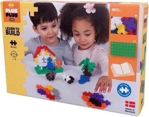 Plus Plus Plus Plus Klocki Naucz się budować 60 elementów 3288 DANTE