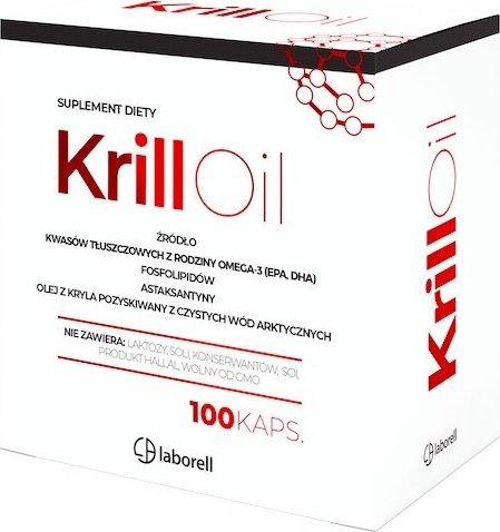 Laborell Laborell Krill Oil 100 kapsułek - WYSYŁAMY W 24H!
