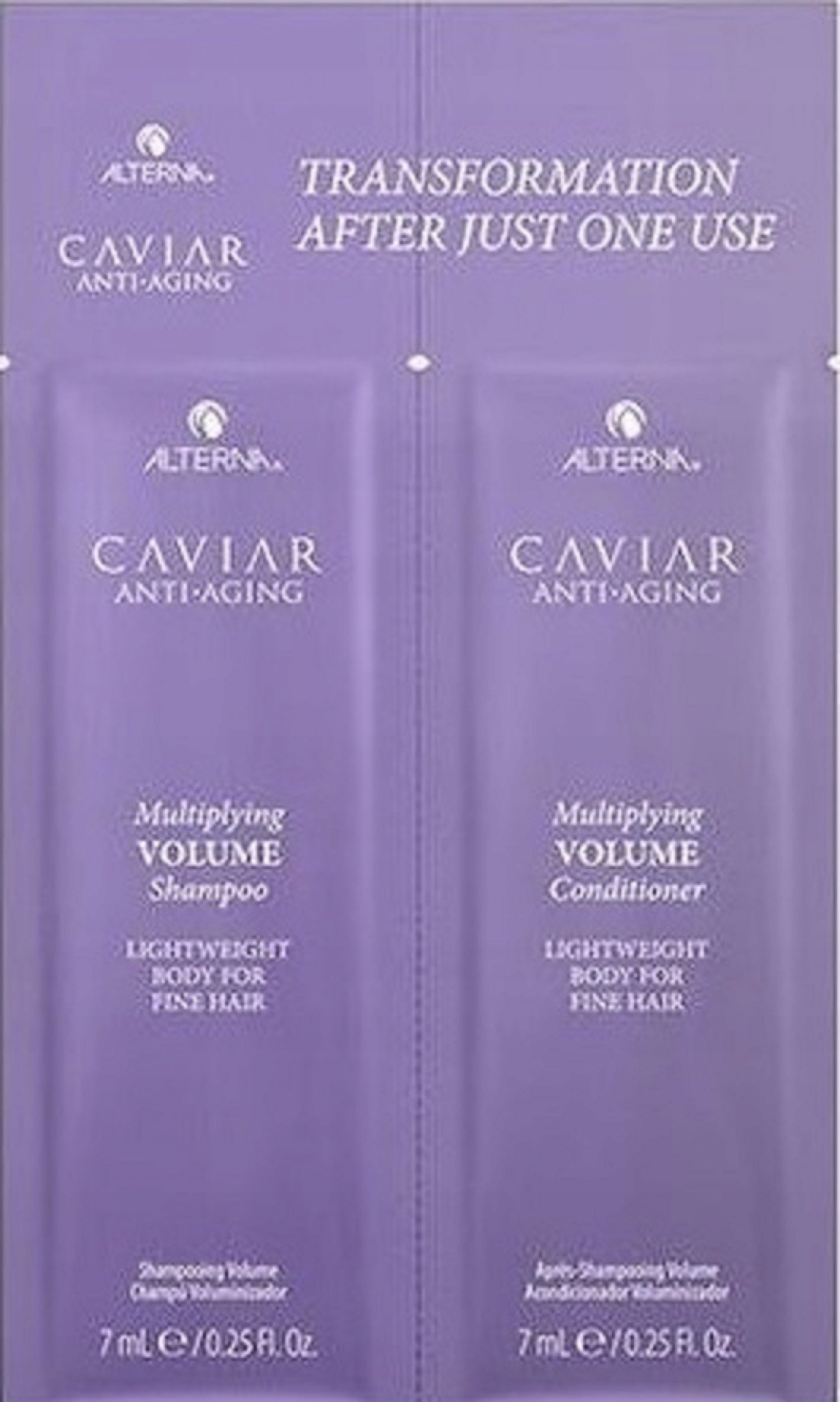 Alterna Multiplaying Volume Set Alterna: Alterna, Hair Conditioner, For Volume, 7 ml + Alterna, Hair Shampoo, For Volume, 7 ml For Women