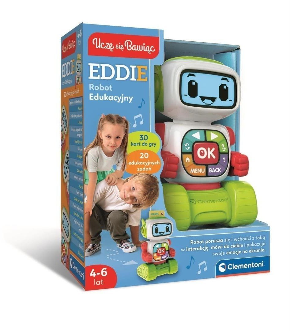 Clementoni EDUKACYJNY ROBOT EDDIE