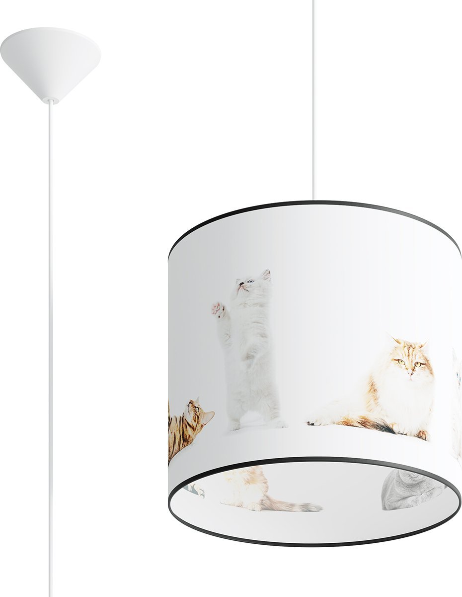 Lampa wisząca Sollux Lighting SOLLUX Lampa wisząca KITTY 30 1 x E27 SL.1420