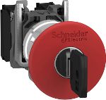 Schneider Electric Przycisk bezpieczeństwa 22mm 1Z 1R IP66 klucz (XB4BS9445)
