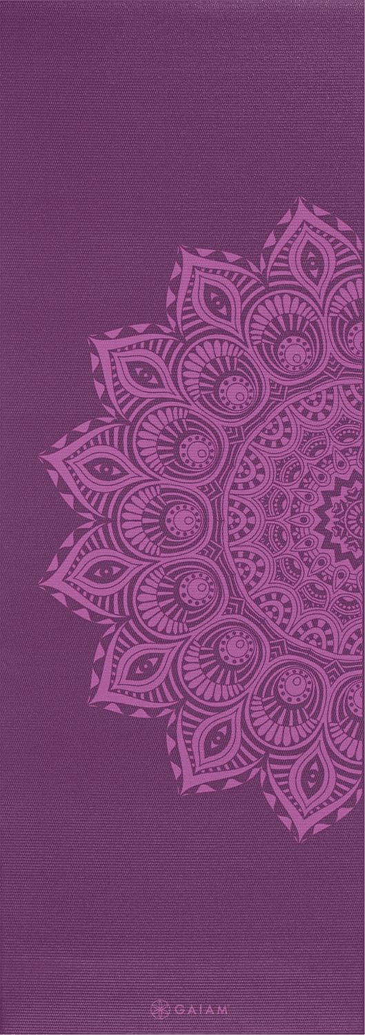 Gaiam Mata do jogi Purple Mandala (62202)