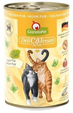 GranataPet DeliCatessen kurczak mokra karma dla kota 400g