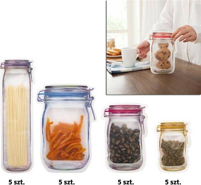 Apte AG695 WORKI STRUNOWE DO ŻYWNOŚCI MIX KOLORÓW 20szt