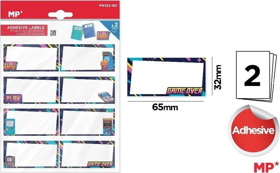 Beniamin Naklejki na zeszyty Start Game