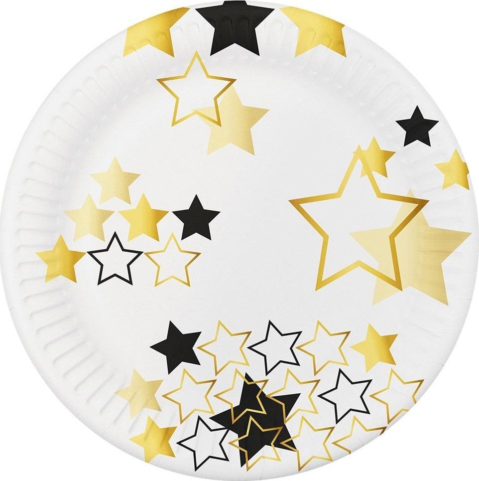 Arpex Talerze papierowe Celebrate! 8szt