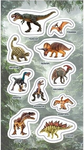 Naklejki Dinozaury 2.0