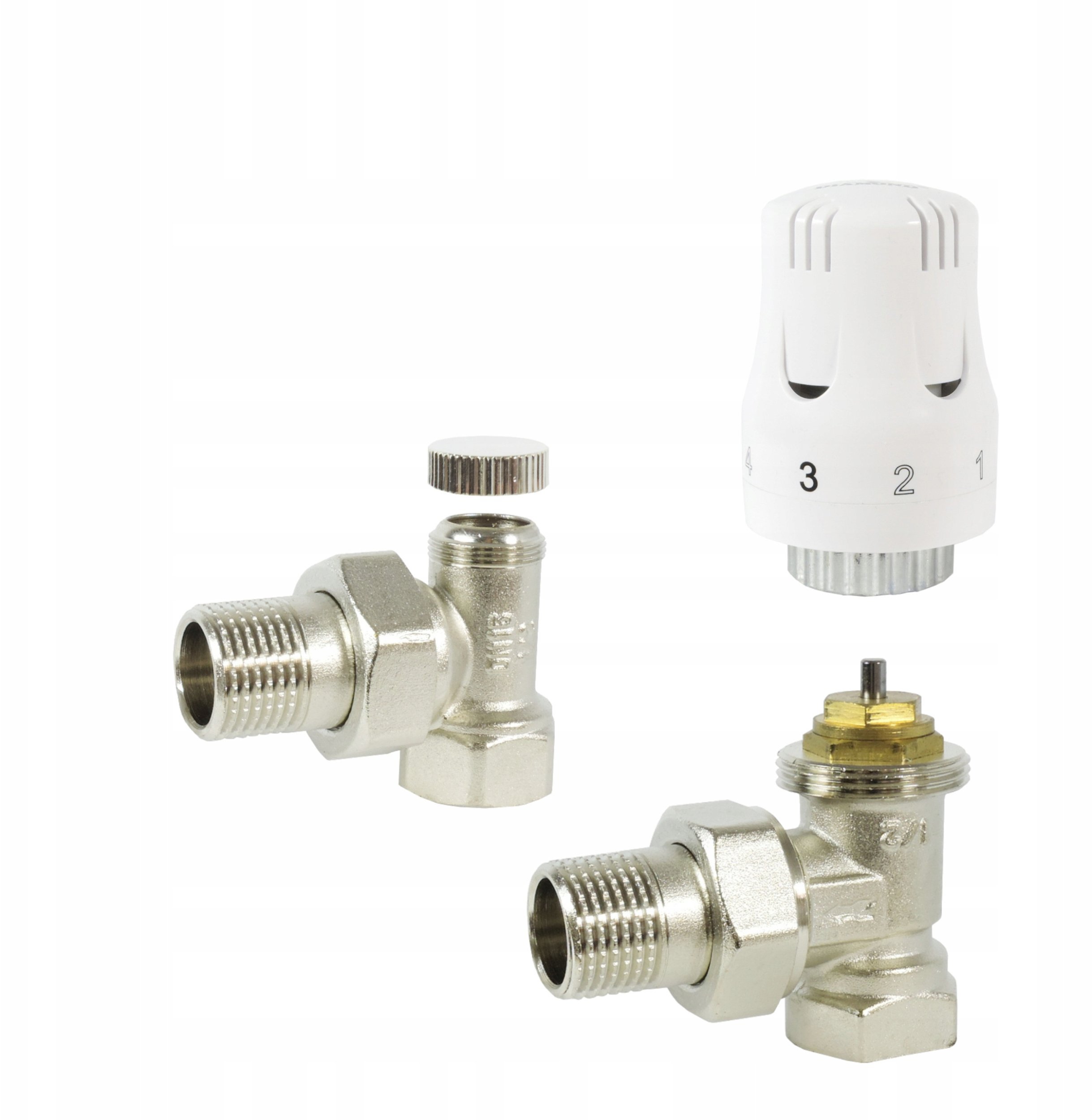 Diamond zestaw termostatyczny, F-K, kątowy ART.412.A.ZEST.TERM.KĄT