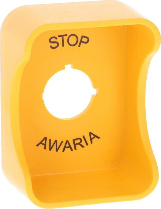 Promet Osłona do przycisków awaryjnych o średnicy montażowej 22mm żółta W0-OSŁONA DR 22MM