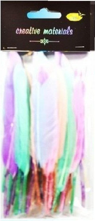 Piórka twarde 15cm 50szt