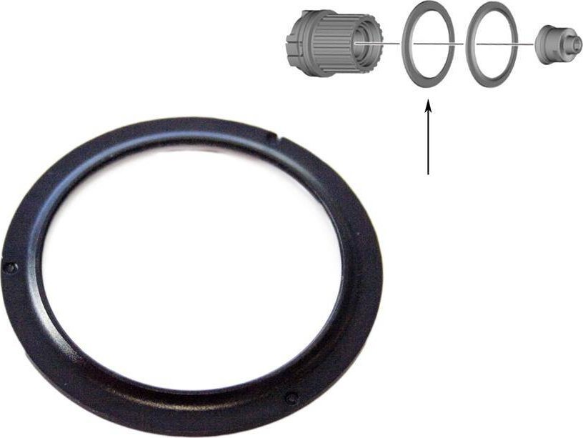 Uszczelka piasty (outer seal ring) Shimano FH-MT500, MT510, MT500-B
