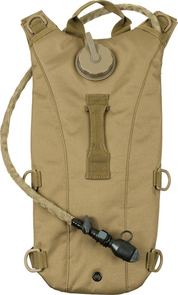 Plecak turystyczny MFH Plecak hydracyjny z pokrowcem TPU "Extreme" 2,5 l coyote tan
