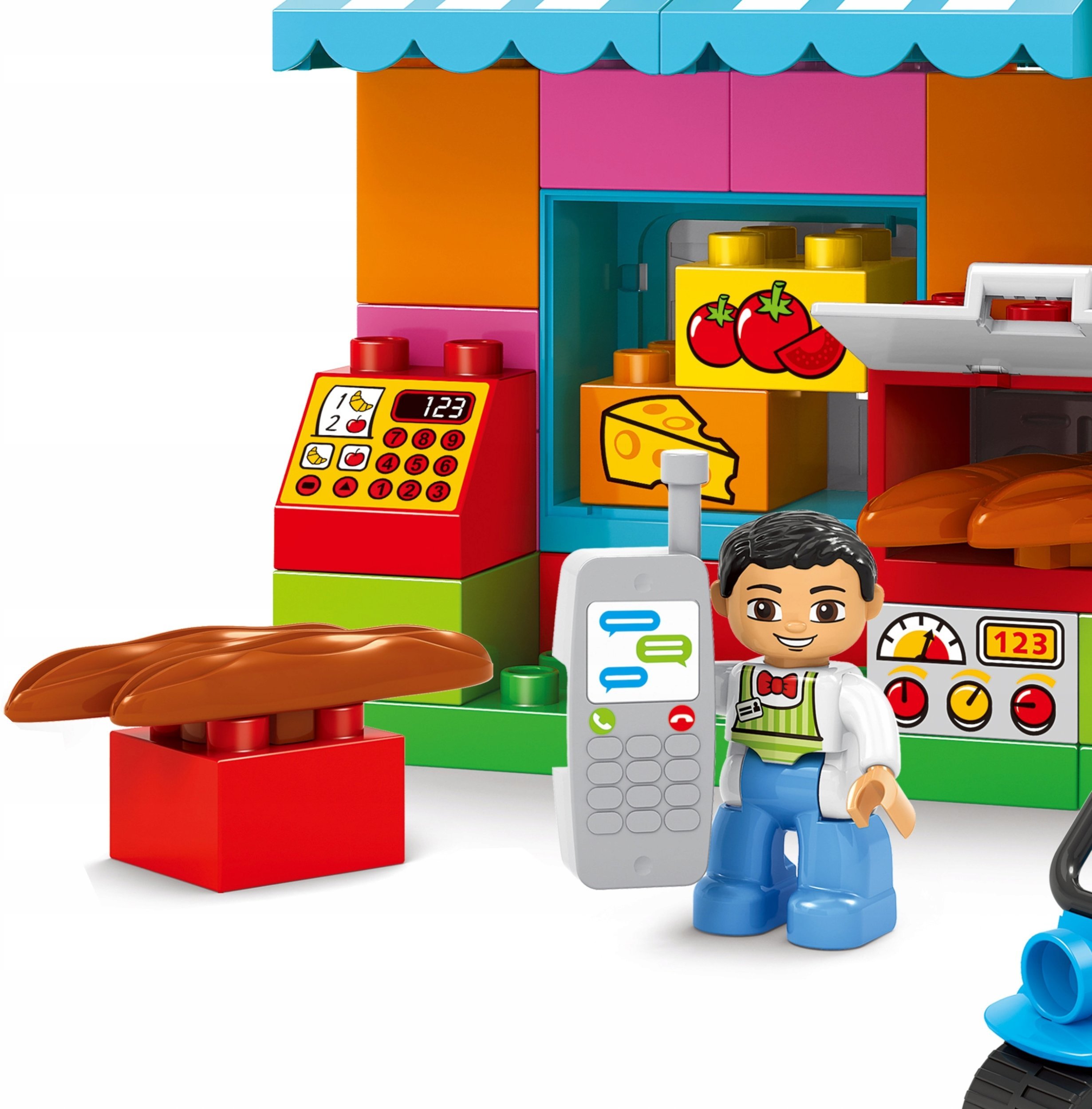 Bounn Klocki konstrukcyjne kawiarnia 49 elementów