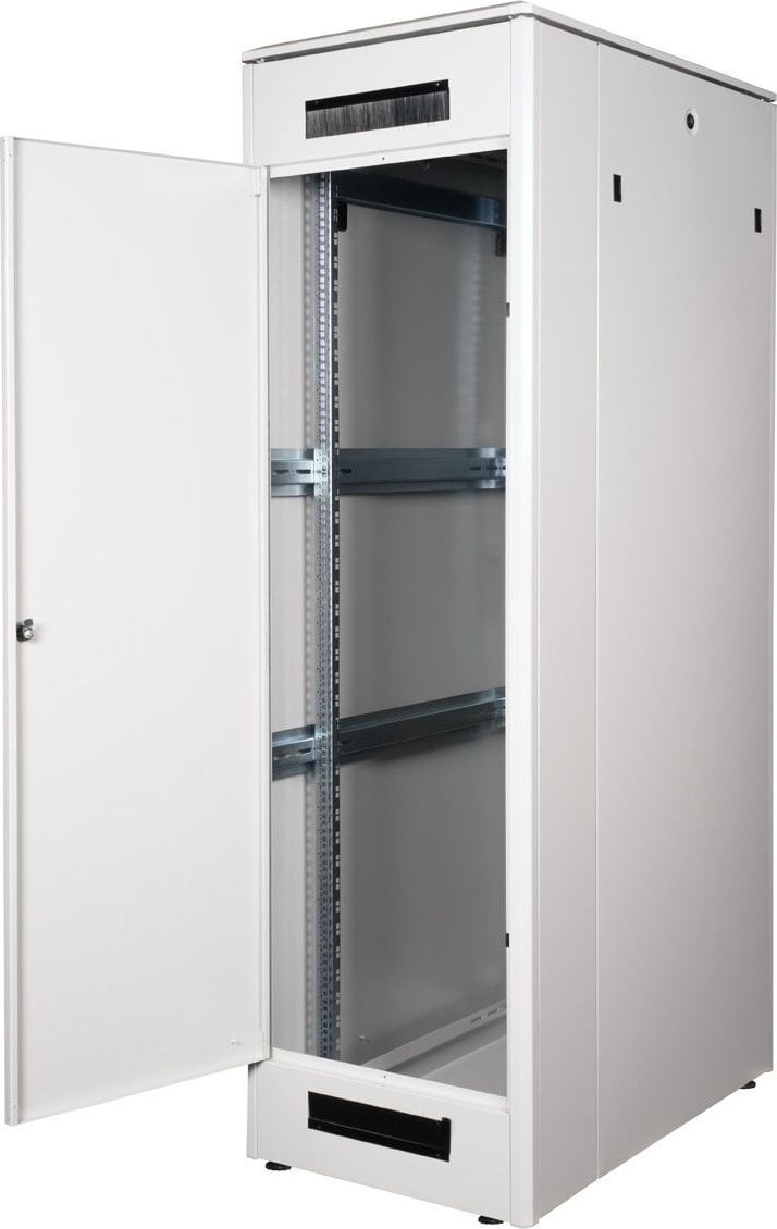 Szafa Roline ROLINE Netzwerkschrank Pro 48,26cm 19Zoll 42 HE 600x1000 BxT Glast�r grau
