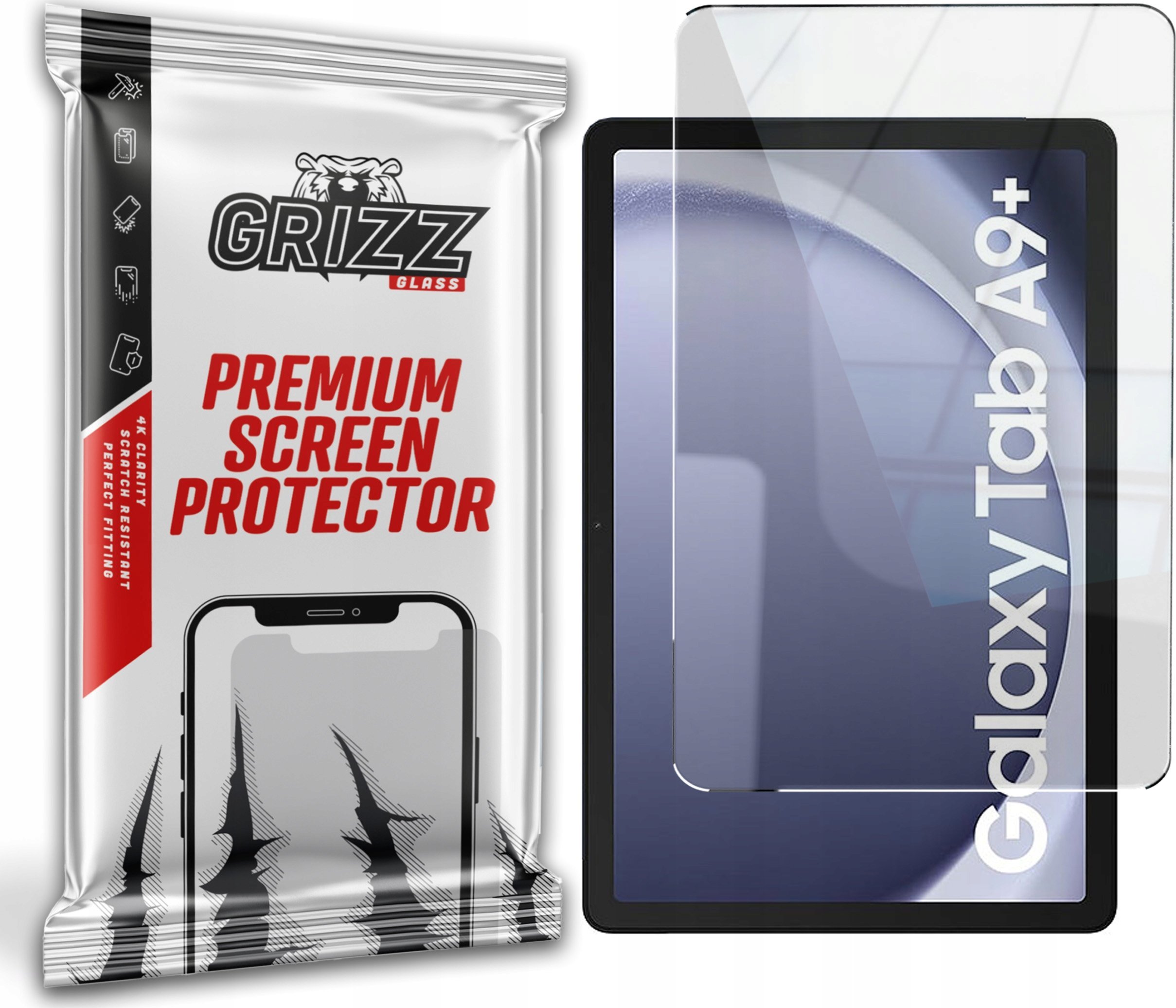 GrizzGlass Szkło hybrydowe GrizzGlass HybridGlass do Samsung Galaxy Tab A9 Plus