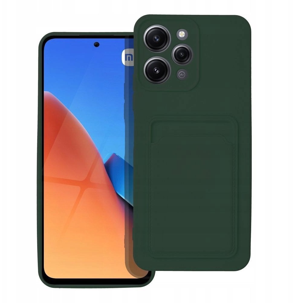 Futerał CARD CASE do XIAOMI Redmi 12 4G zielony