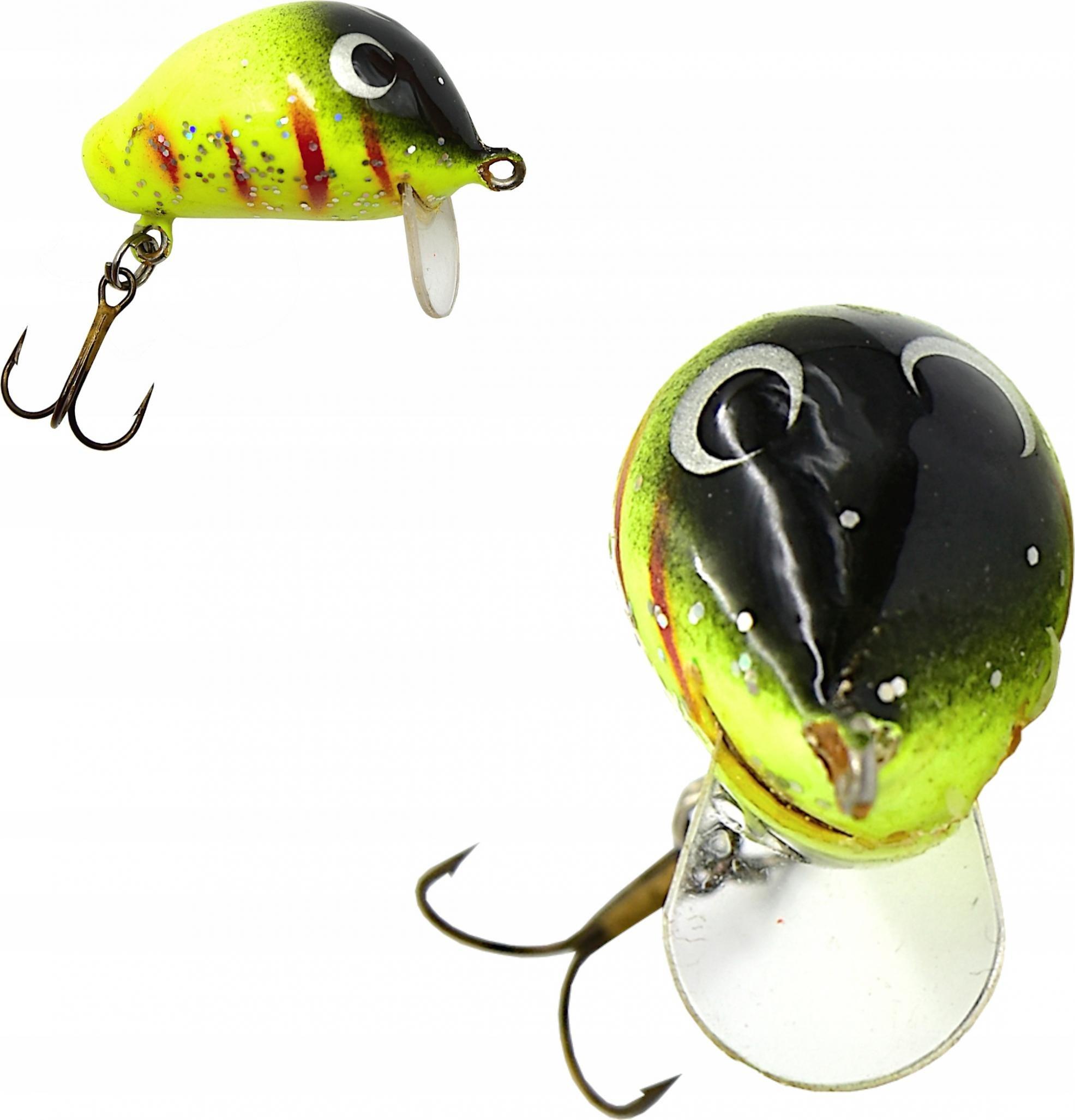 Assan WOBLER PŁYWAJĄCY RĘCZNIE ROBIONY 2,5 cm/2 g PL