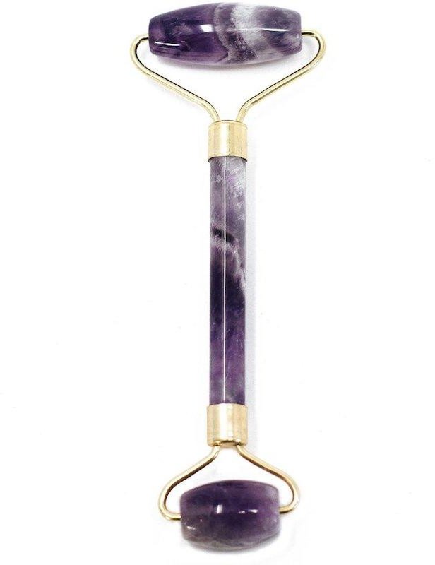 Masażer do twarzy podwójny - Ametyst