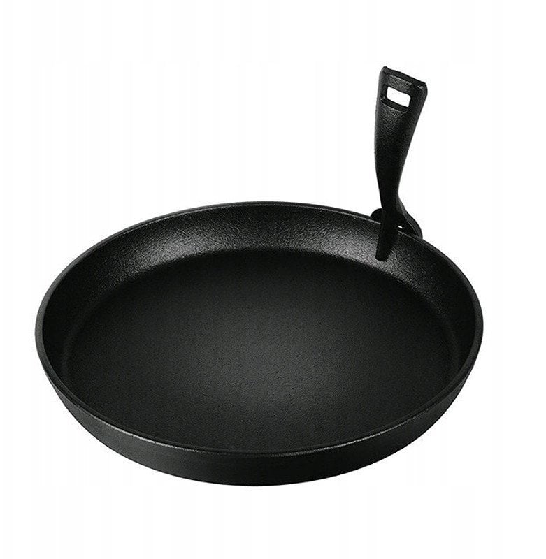 Ketaus keptuvė - lėkštė su nuimama rankena Berlinger Haus, 21 cm, juoda