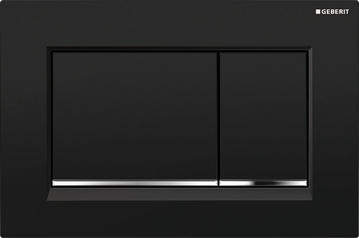 Przycisk spłukujący Geberit PRZYCISK GEBERIT SIGMA30 CZARNY MAT // DLP.G.115.883.14.1