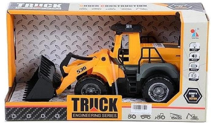 Spychacz na baterie światło dźwięk