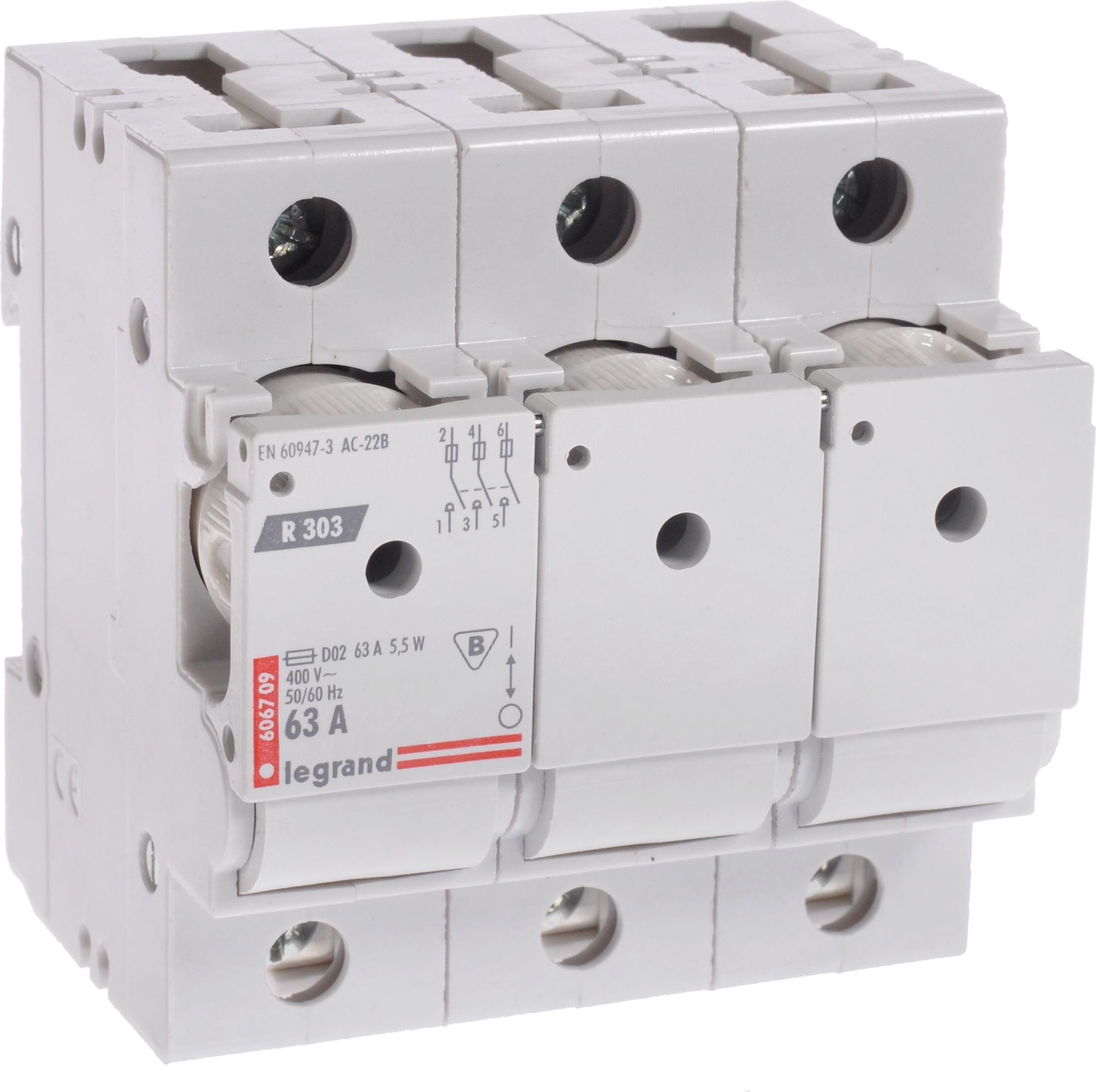 Legrand Rozłącznik bezpiecznikowy R 303 63A 3P (606709)