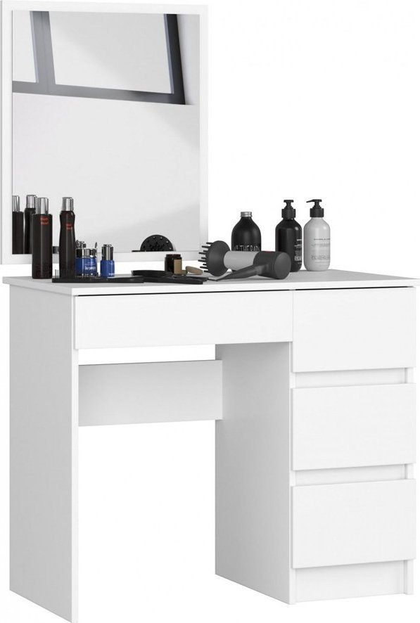 Elior Toaletka na kosmetyki prawostronna biała - Handi 4X
