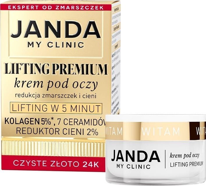 Janda JANDA My Clinic Lifting Premium Krem pod oczy 15 ml