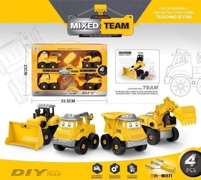 Merk-Pol Zestaw 4 aut do rozkręcania