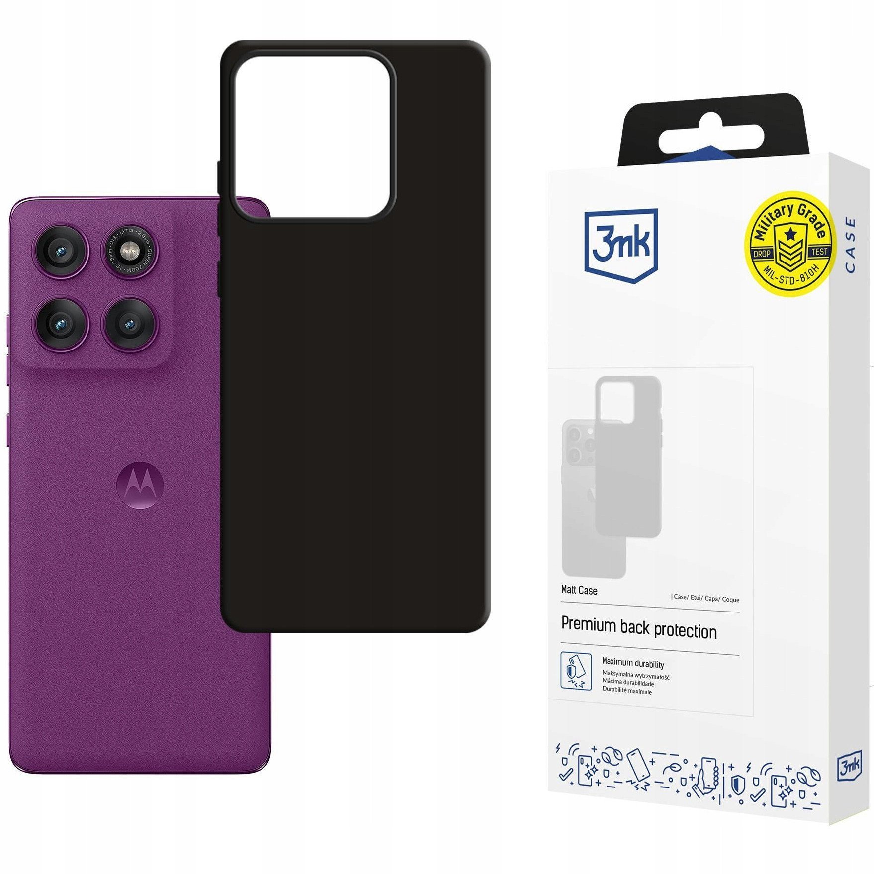 Motorola Edge 60 Pro - 3mk Matt Case