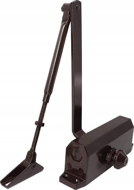 SAMOZAMYKACZ DRZWIOWY Z RAMIENIEM 40-65 KG CZARNY
