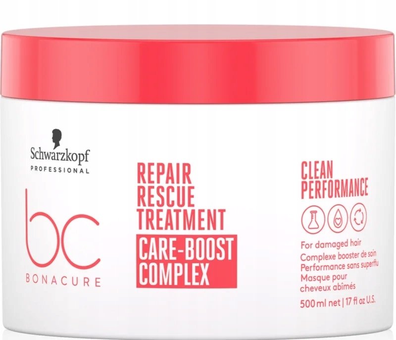 Schwarzkopf Professional Rewitalizująca kuracja naprawcza Care-Boost Complex 500 ml