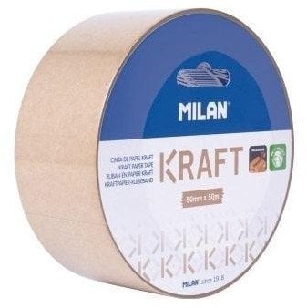 Taśma pakowa papierowa kraft 50mm x 66m MILAN