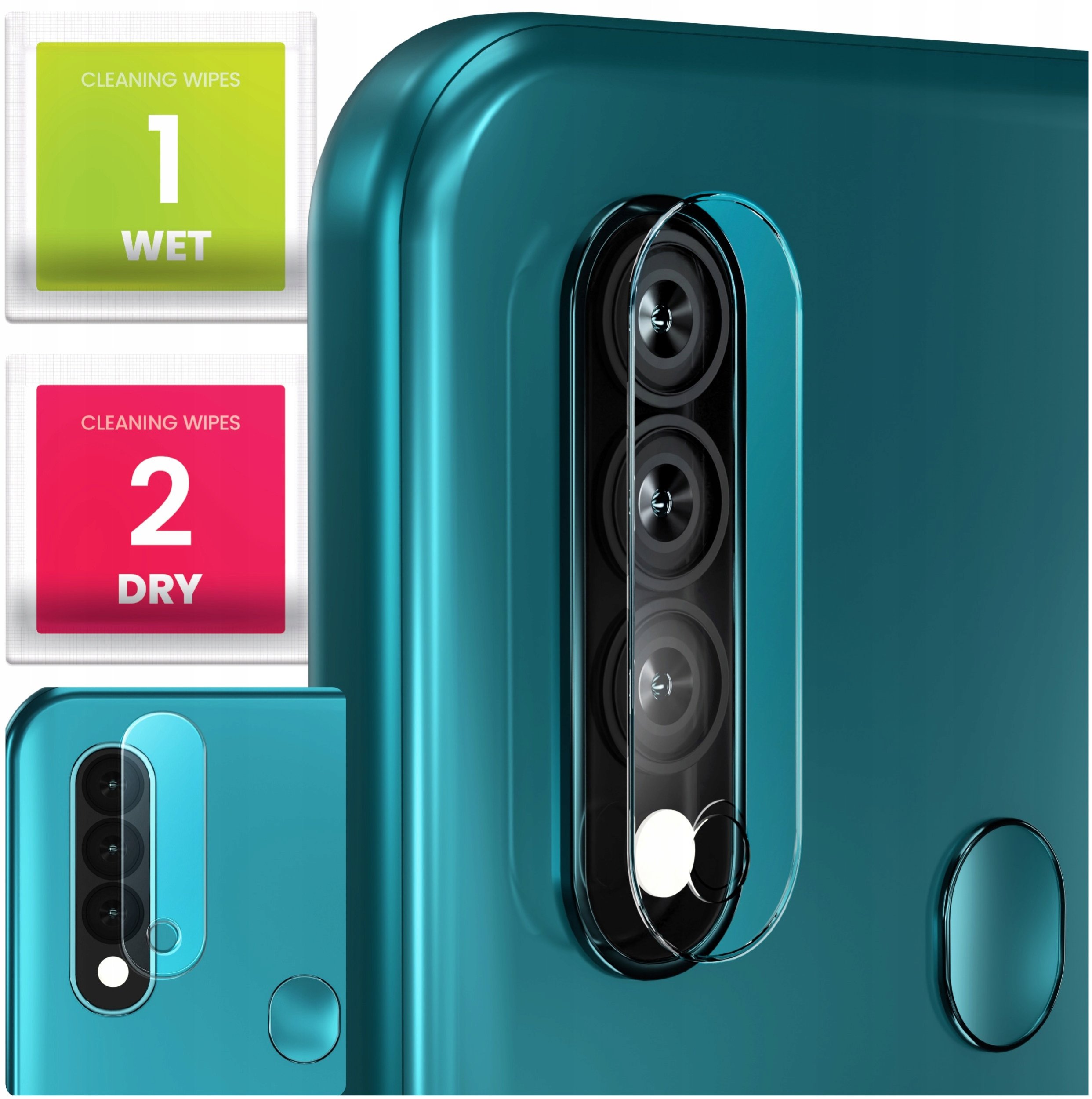 Szkło Hartowane Na Aparat Do Oppo A31 (Ochronne, Kamera, Tył, 2.5D, 9H)