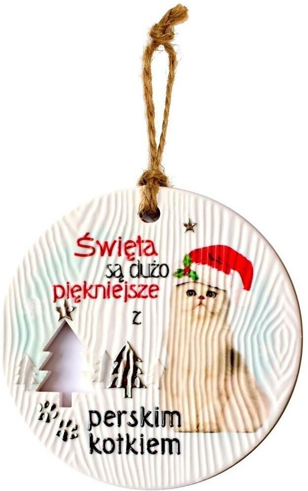 Zawieszka ceramiczna Boże Narodzenie Pers