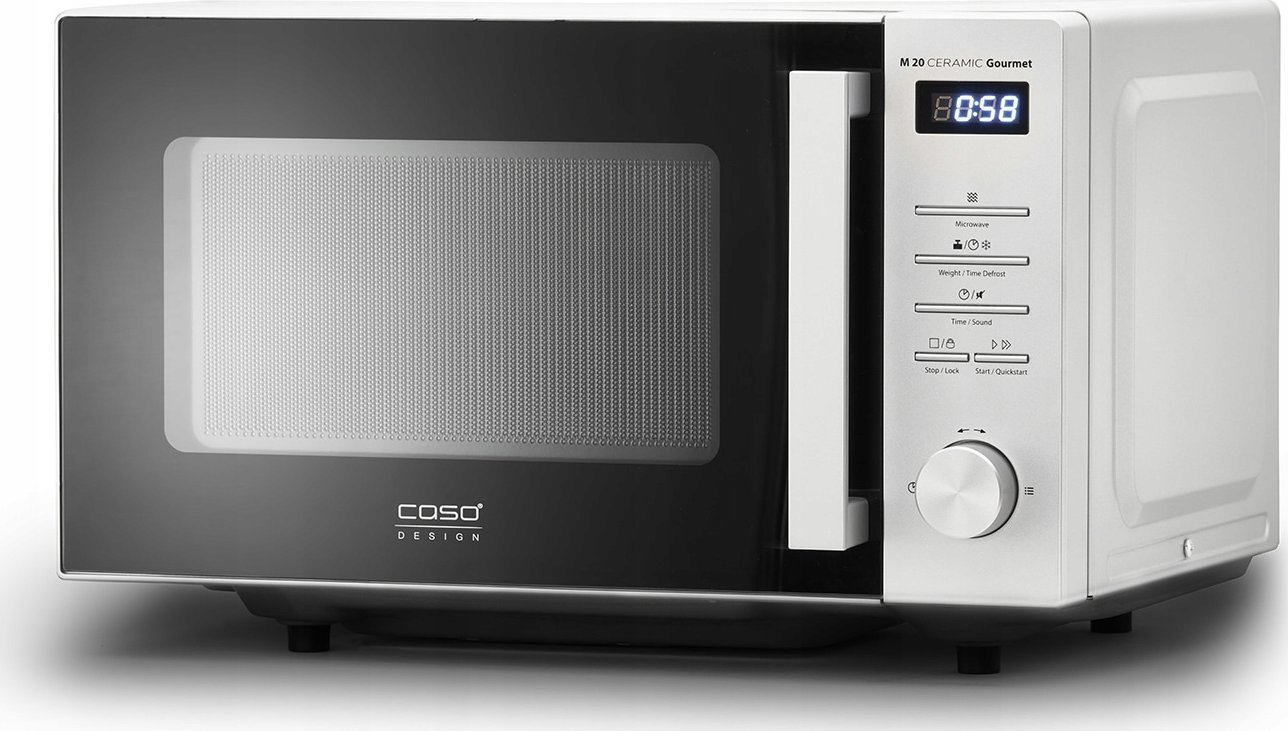 Kuchenka mikrofalowa Caso Caso | Ceramic Gourmet Microwave Oven | M 20 | Free standing | 700 W | Silver