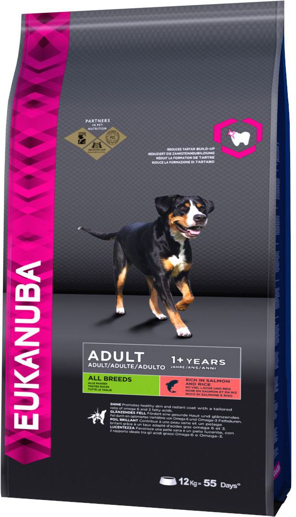 Eukanuba Adult Salmon & Rice All breeds 12kg