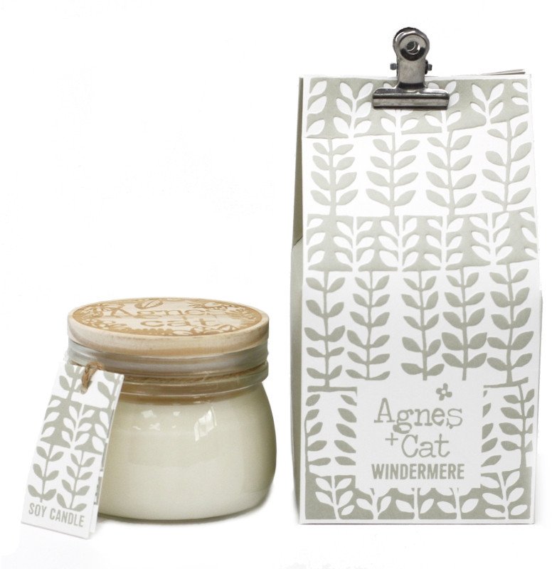 Sojowa świeca w małym słoiku - Windermere