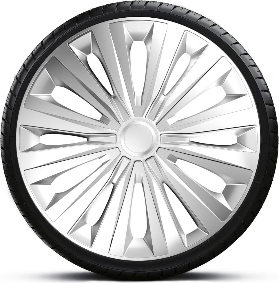 Komplet kołpaków na felgi stalowe Multi Silver 16 cali