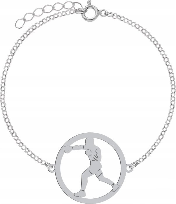 Radziszewska Jewellery Srebrna Bransoletka Kick-boxing GRAWER GRATIS
