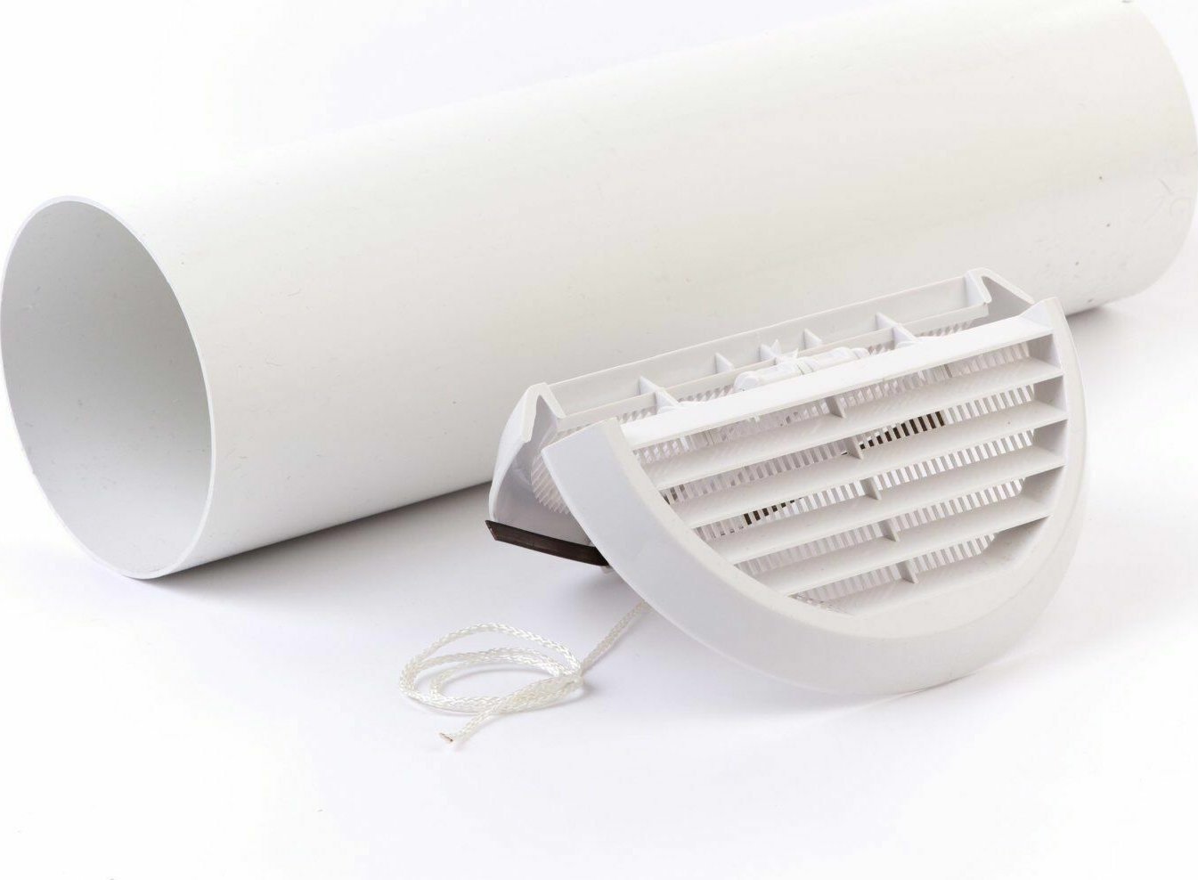 Duni Udsugningsgitter Xpelair 100 mm Hvid 1 stk