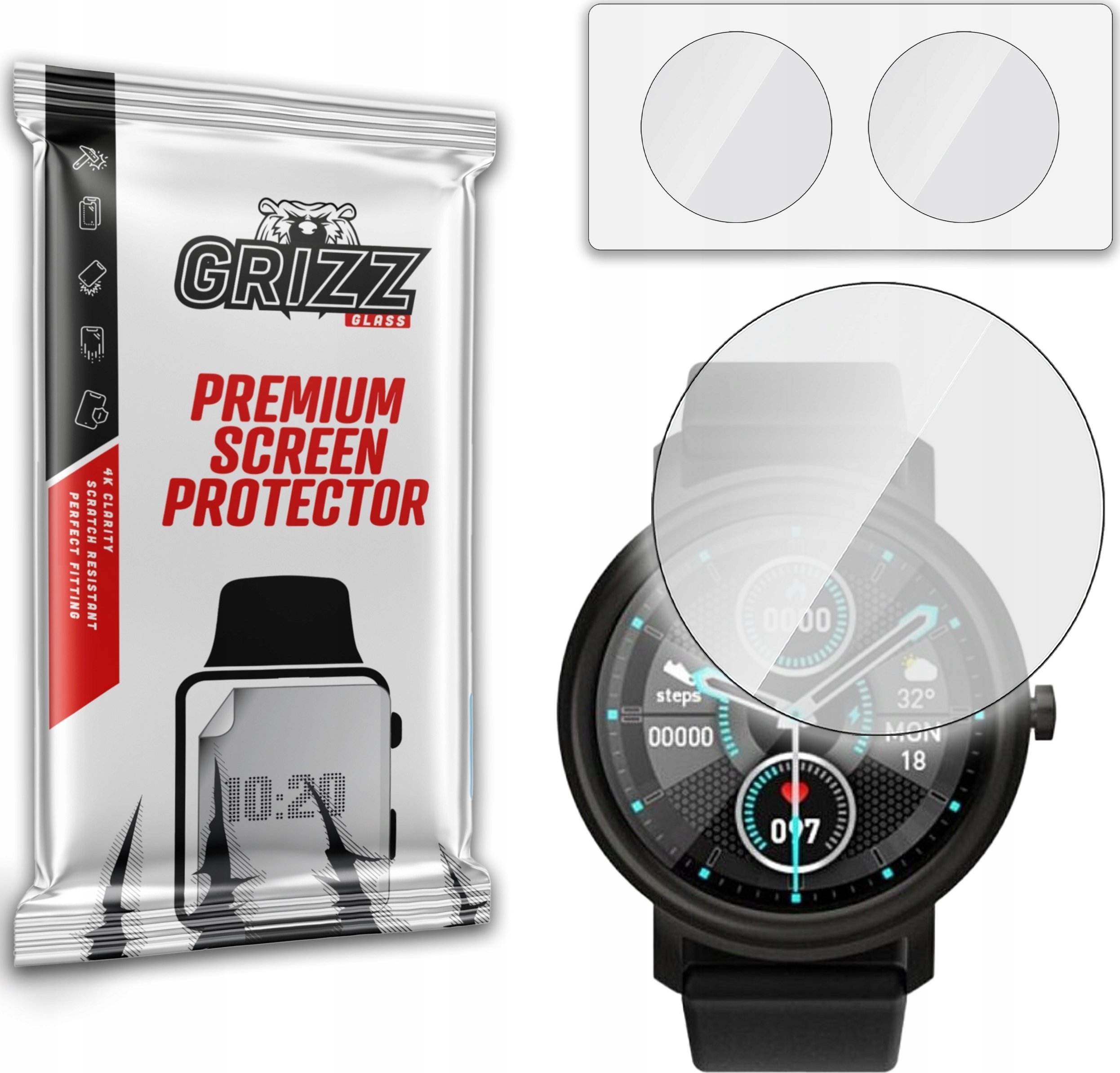 GrizzGlass Szkło hybrydowe Grizz Xiaomi Mibro Air