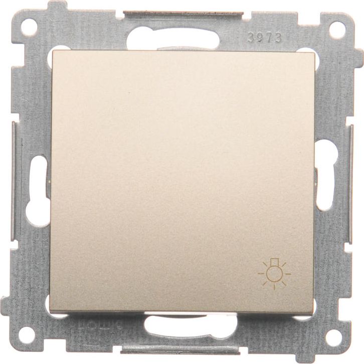 Kontakt-Simon Przycisk światło złoty - DS1.01/44