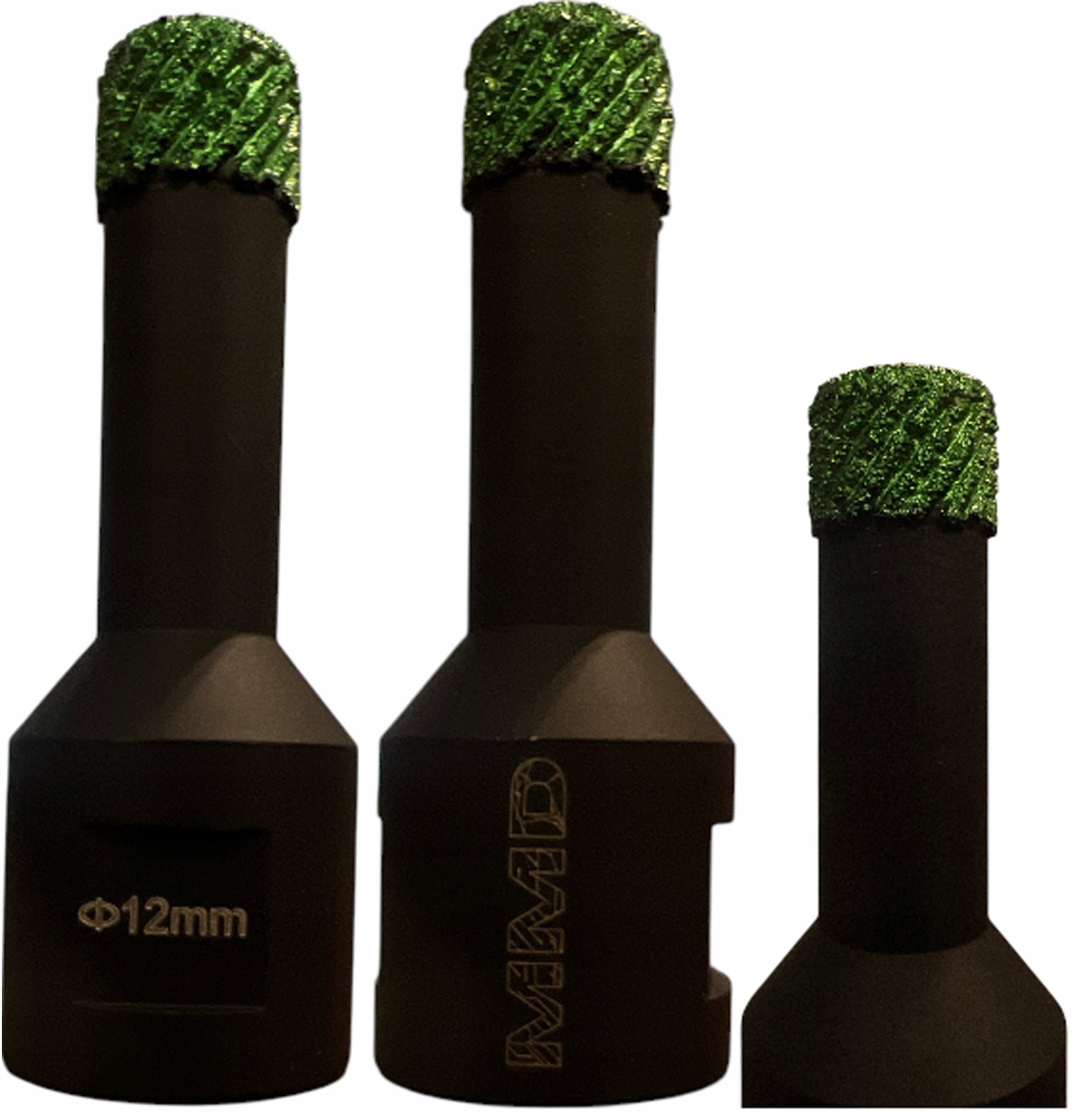 Otwornica diamentowa brazowana MMD 12 mm M14 do gresu ceramiki płytek