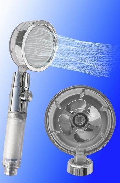 Słuchawka prysznicowa Home Life SŁUCHAWKA PRYSZNICOWA Z TURBINĄ I FILTREM OSZCZĘDNA