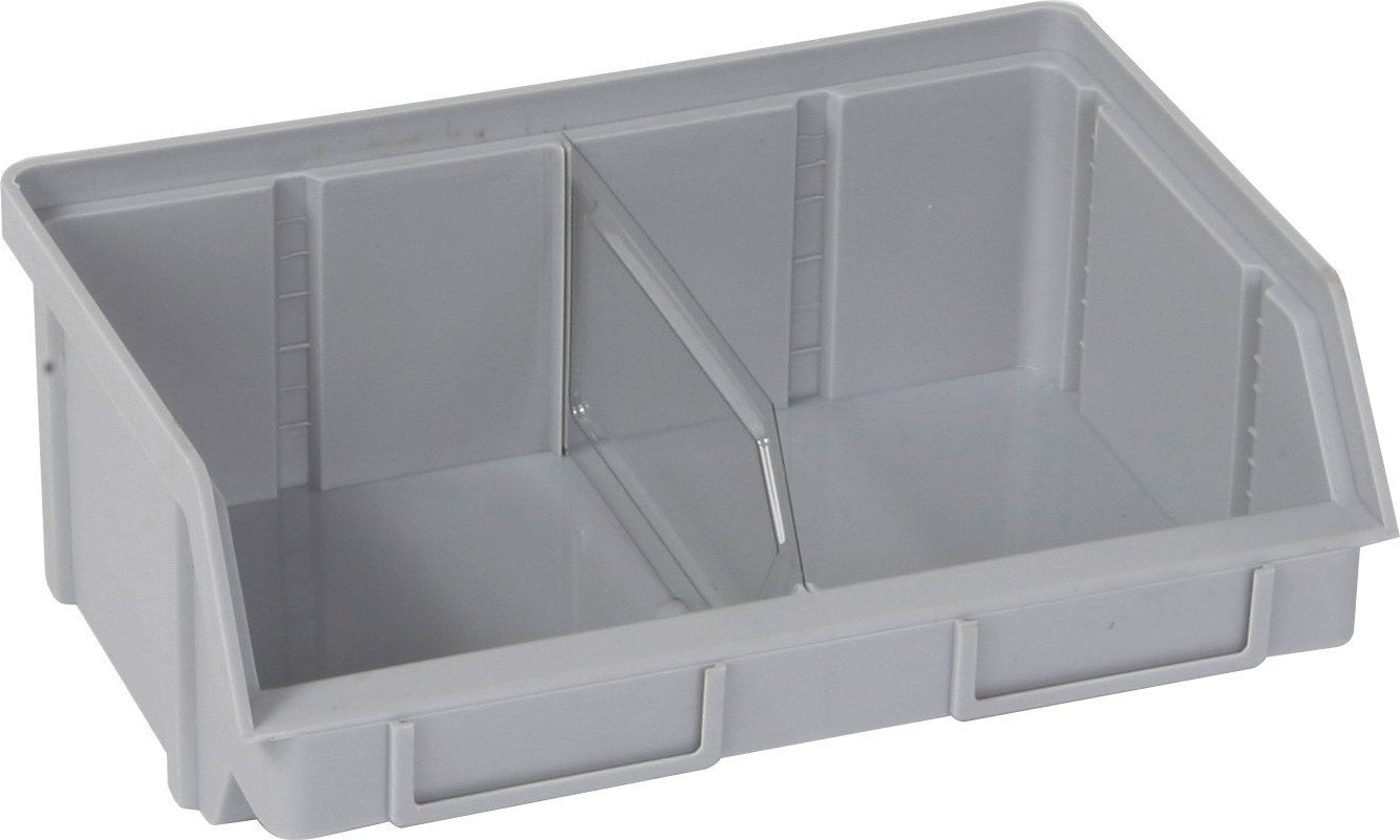 Artech Pojemnik warsztatowy z polipropylenu standardowego, wym. 140 x 203 x 74 mm (Kolor szary)