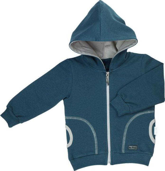 NICOL Bluza dresowa rozpinana dla chłopca Nicol Delfin 86